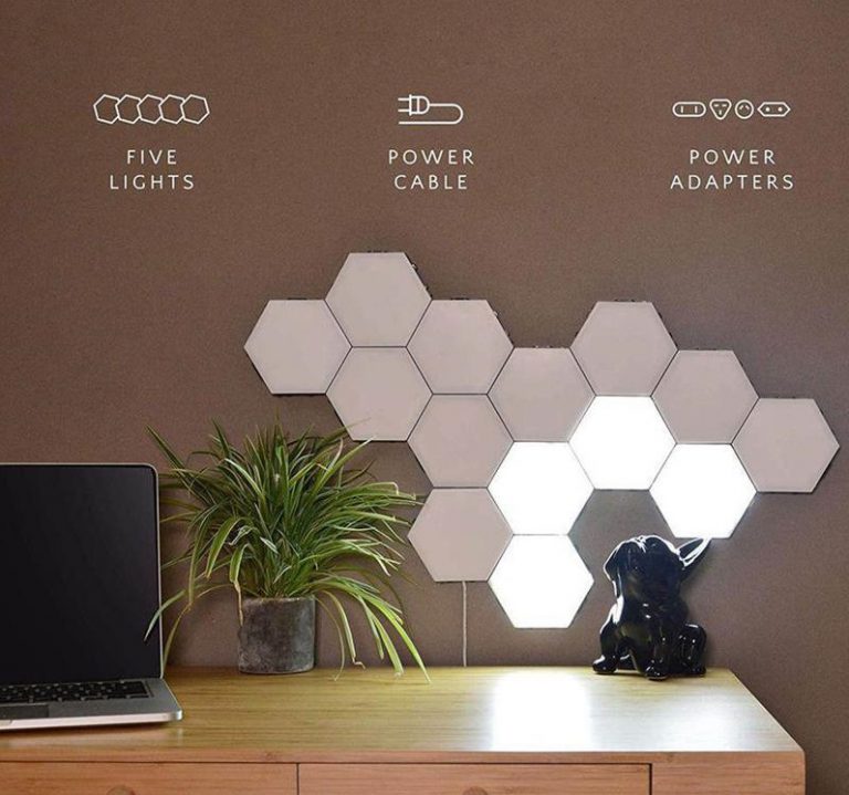 Quantum Lampe Hexagonal Lampen Modular Berührungsbildschirm Beleuchtung